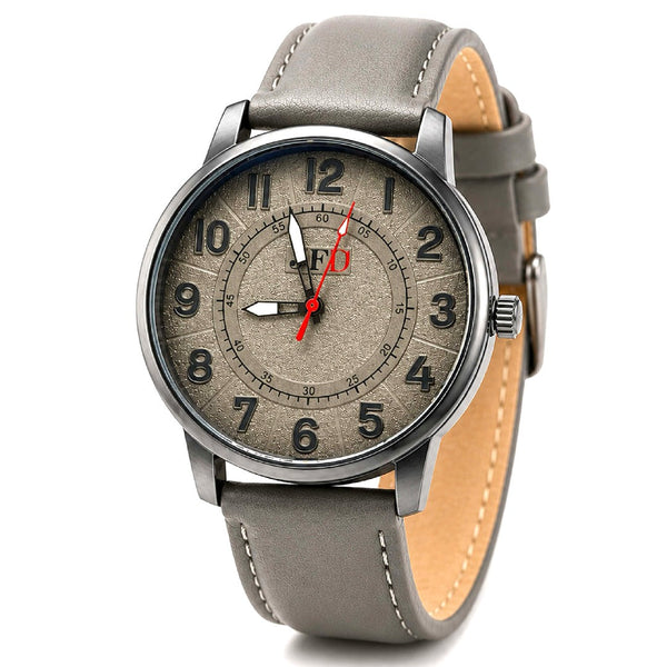 Classic Grey Dial Watch front view