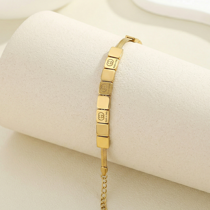 Geometric Square Bracelet