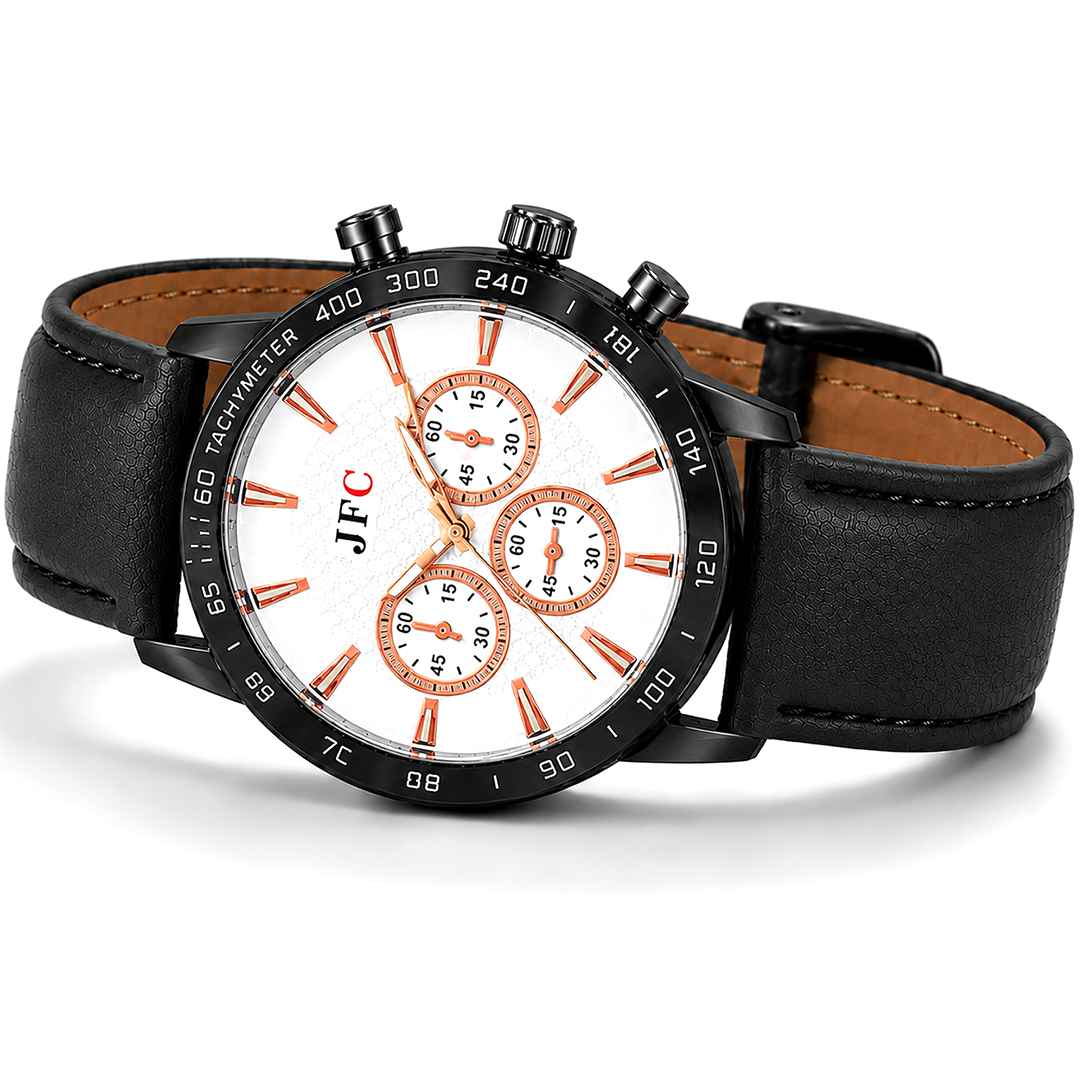 Ivory Luxe Tachymeter Watch view 2