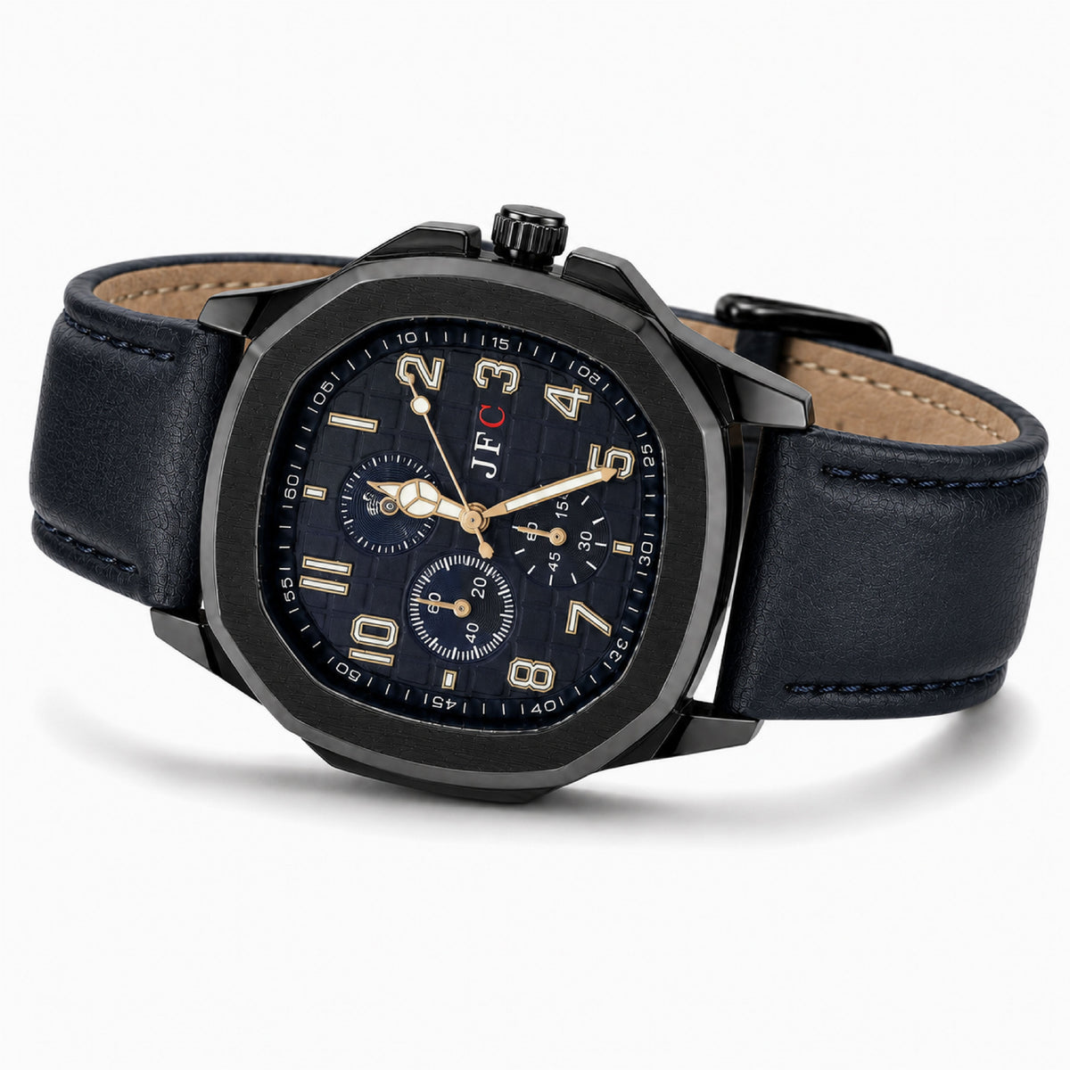 Onyx Square Dial Watch view 2