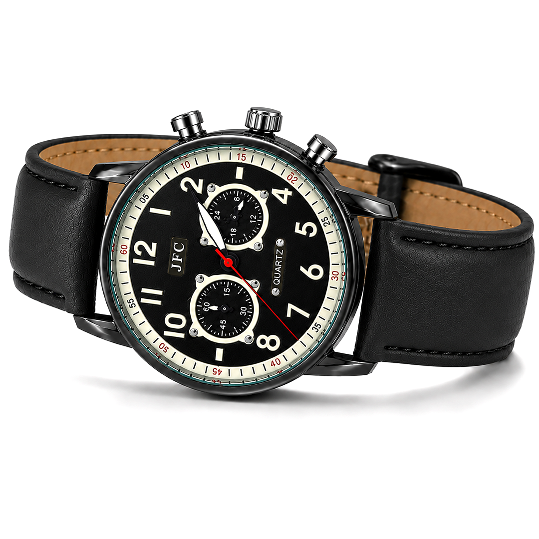 JFC Noir Chronograph Watch view 2
