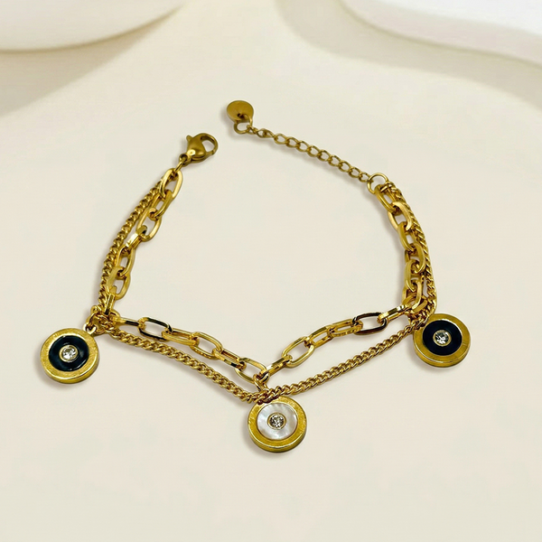 Monochromatic Gold Bracelet