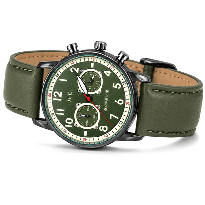 Olive Edge Chronograph Watch view 2