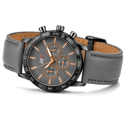 Silver Ember Tachymeter Watch view 2