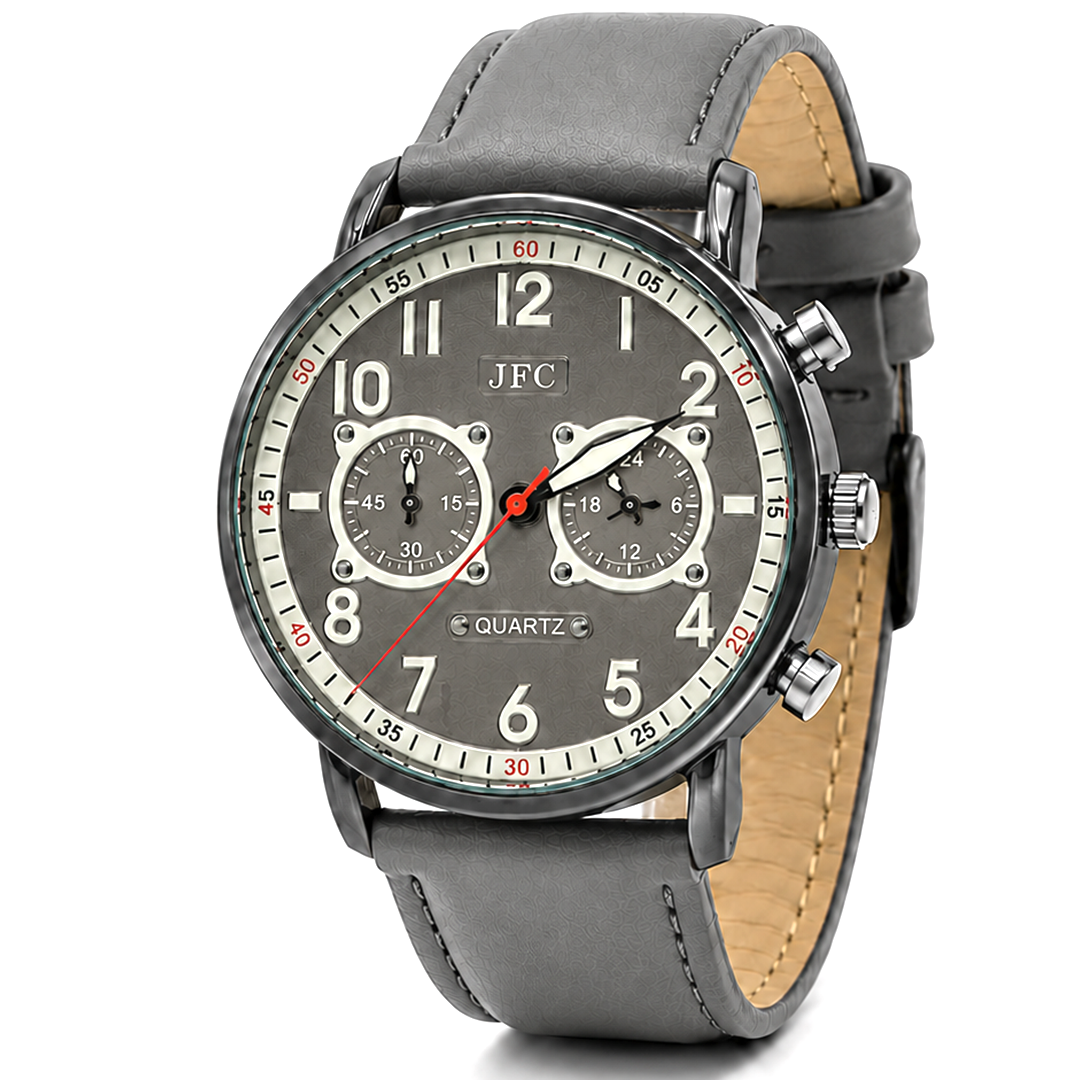 Silver Mist Chronograph Watch front view