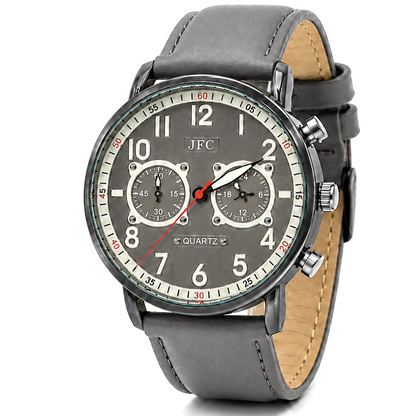 Silver Mist Chronograph Watch front view