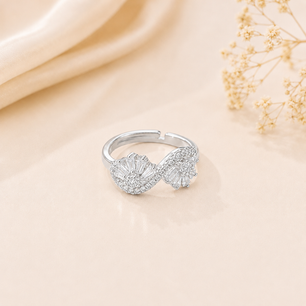 Infinity Halo Ring