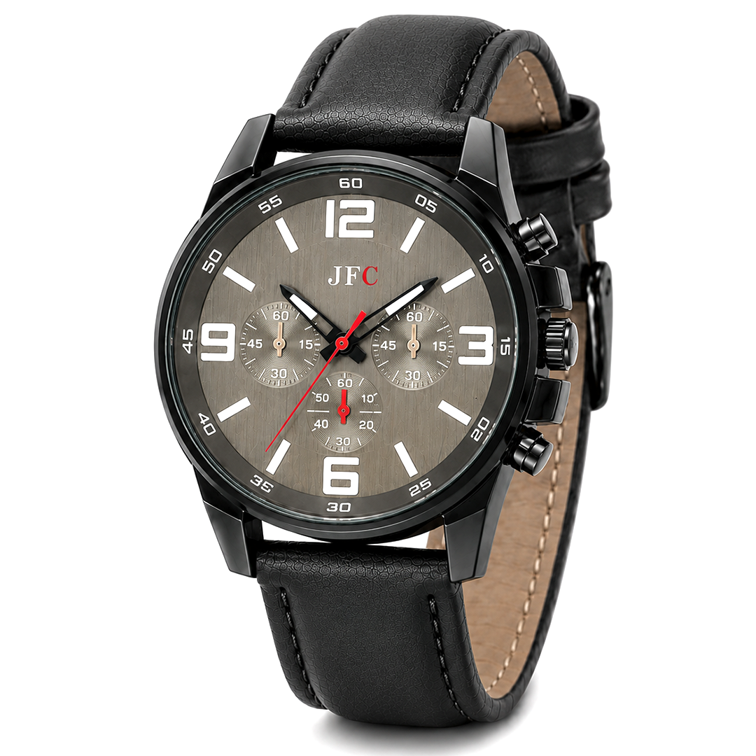 Steel Storm Chronograph Watch front view