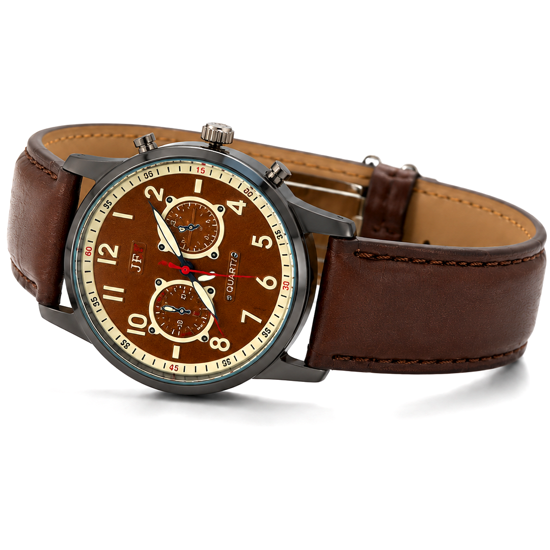 Vintage Ember Chronograph Watch view 2