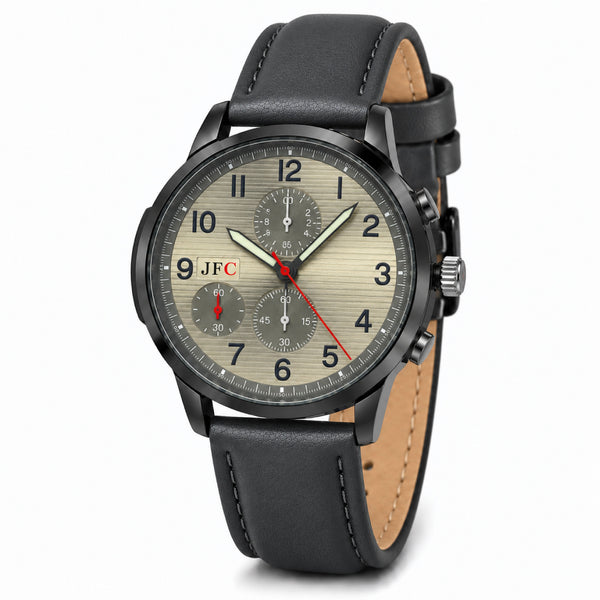 Ash Woodgrain Dial Watch front view