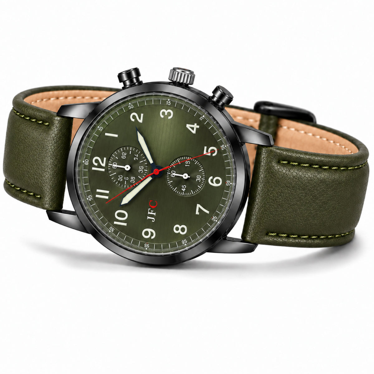 Forest Woodgrain Dial Watch view 2