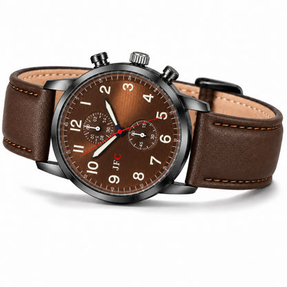 Chestnut Woodgrain Dial Watch view 2