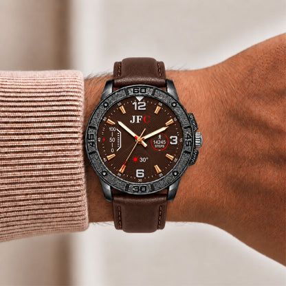 Walnut Textured Dial Watch view 5
